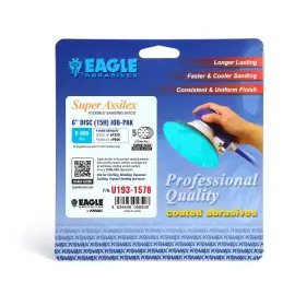 EGA-193-1578 EAGLE ABRASIVES Assilex Dustless Discs Sky