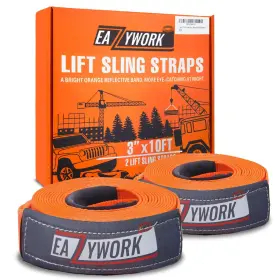 RB240901 EAZYWORK Lift Sling Straps Breaking Capa