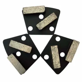 AL3040H EDIAMONDTOOLS Trapezoidal Diamond Grinding Discs Iron