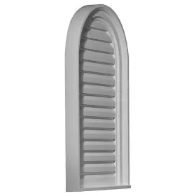 GVCA18X30D EKENA MILLWORK Gable Louver Vent Round Top #2