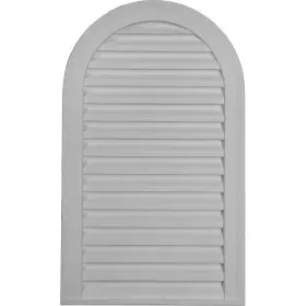 GVCA18X30D EKENA MILLWORK Gable Louver Vent Round Top