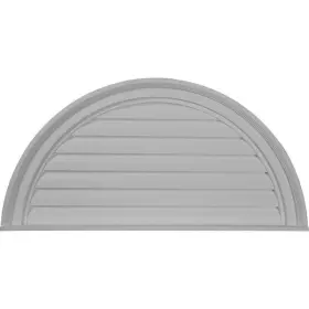 GVHR32D EKENA MILLWORK Gable Vents Nft Louvers Half Round