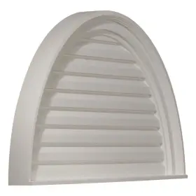 GVHR36D EKENA MILLWORK Paintable Gable Louver Vent Half Round #2