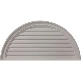 GVHR36D EKENA MILLWORK Paintable Gable Louver Vent Half Round