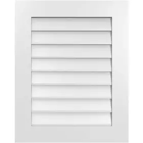 GVPVE24X3001SN EKENA MILLWORK Gable Vent Louver Pvc Paintable