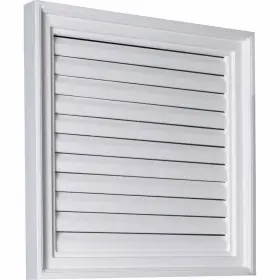 GVVE24X24F EKENA MILLWORK Gable Louver Vent Functional Square #2