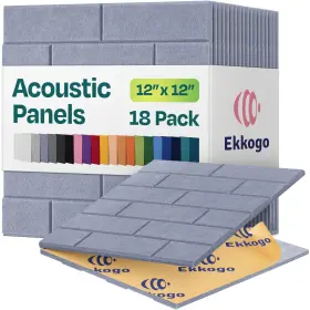 850060303715 EKKOGO Acoustic Panels Soundproof Wall Brick