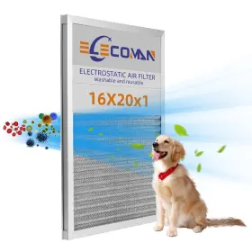 16-20-1 ELECOMAN Merv Electrostatic Ac Hvac Furnace Fil Air