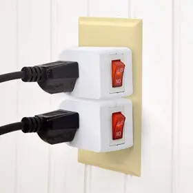 84679 ELECTES Prong Grounded Single Port Power Adapter Pack #2