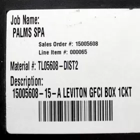 TL05608-DIST2 ELECTRONIC THEATER CONTROLS INC Power Module #2