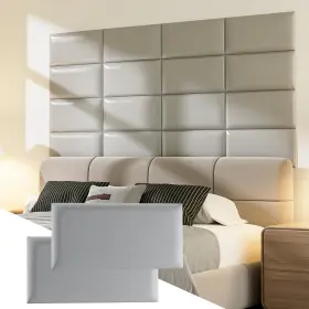 QT04 ELVONE Upholstered Headboard Panels Peel Sti