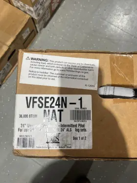 VFSE24 EMPIRE Natural Gas Burner Vent Flame Remote