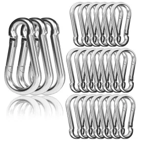SPRINGSNAP-M10-SLIVER EPHECH Spring Snap Hook Galvanized Cli