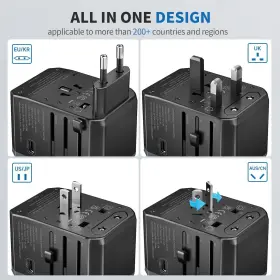 TA-105C EPICKA Travel Adapter International Power Plug #2