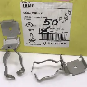 16MF ERICO Caddy Box Stud Clip Attaches Conduit Studding