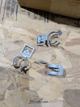 AR812 ERICO CADDY CADWAL Cable Conduit Snap Clip Stud #3