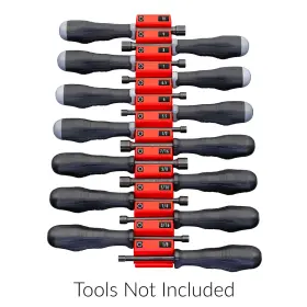 Ernst Mfg. 5651m Mfg. 14 Tool Magnetic Screwdriver Pro Xl - Red