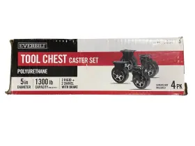 810105237146 EVERBILT Tool Chest Caster Set