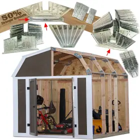 870263004509 EZBUILDER Structurally Stronger Truss Design Kit