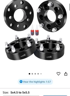 EO25191 EZISOE Wheel Adapters Bolt Conversion