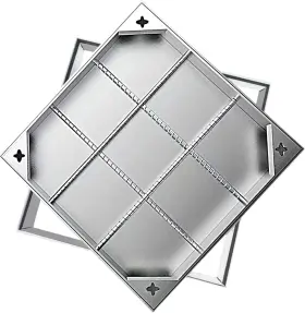 BXGJG-50 FACOBA Steel Manhole Cover Frame