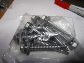 1131988 FASTENAL Unslotted Hex Washer Head Drill Screw