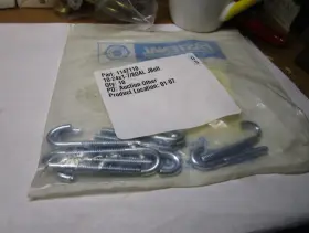 1142110 FASTENAL Thread Oal Zinc Finish Steel Bolt