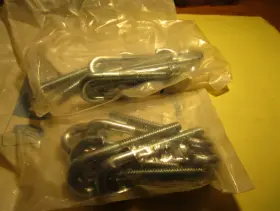 1142112 FASTENAL Thread Oal Zinc Finish Steel Bolt