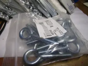 42222 FASTENAL Shank Thread Oal Zinc Turned Bolt