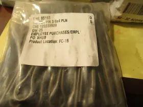 65193 FASTENAL Finish Prong Cotter Pin