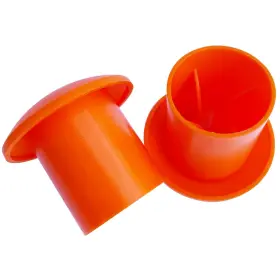 ORANGE-80 FIEAHEILY Rebar Safety Cap Mushroom