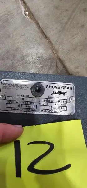 SP.HM0224-1 FLEXALINE Grove Gear Gearbox #2