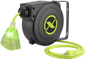 FZ8160253 FLEXZILLA Extension Cord Reel Awg Grounded Triple