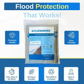FW486-004 FLOODWORX Flood Sandbags Flooding Barrier #3