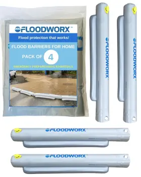 FW486-004 FLOODWORX Flood Sandbags Flooding Barrier