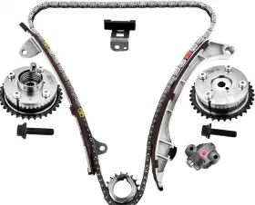 Flynsu 13050-36010 2.5 Timing Chain Kit With Vvt Sprocket 13070-0v010 Fits 2010-2014 Toyota Camry R