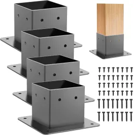727370802453 FNXAOR Post Base Brackets Inner Steel Fen