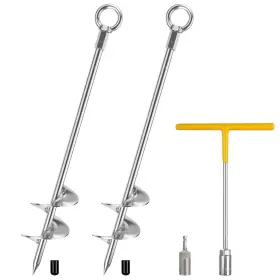 Fulongji FOLOGTOO Anchors Pack Welded Solid Steel