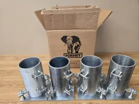 LA-0175 FORNEY Steel Concrete Compressive Cylinder Mold