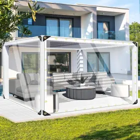 FGTARPG0003 FOUNDGO Tarps Pvc Transparency Tarpaulin Glass