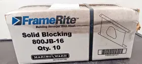 800JB-16 FRAMERITE Marinoware Solid Joist Blocking Oc Box