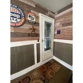 CO-2636-WR-5P FROM PLAIN TO BEAUTIFUL HOURS Wainscoting Panel #2