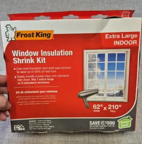 V75H FROST KING Shrink Film Window Kit