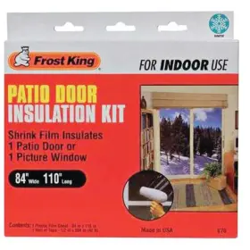 V76H FROST KING Patio Door Window Insulation Kit