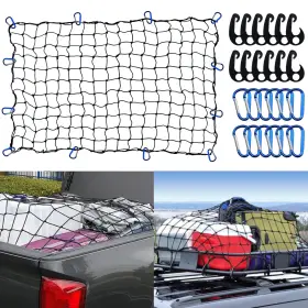 8216 FUNMIT Cargo Net Roof Basket Bed Elasticity