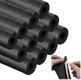 5643 FUYITE Pack Pipe Insulation Foam Tube Adhesive Slit Foa