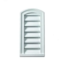 FEBLV18X30 FYPON Gable Vents Nft Louvers Polyurethane Round