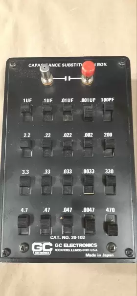 20120 GC ELECTRONICS Thorsen Capacitance Substation Box