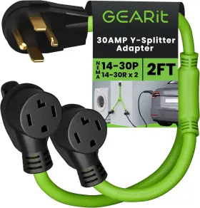 GI-SPT-1430P-1430R2 GEARIT Prong Dryer Splitter Amp Nema