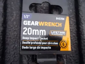 84578N GEARWRENCH Kdt Drive Point Impact Socket